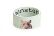 Kulho hamsterin kanssa Beeztees, 7,5x4cm, vihreä hinta ja tiedot | Pieneläinten häkit ja tarvikkeet | hobbyhall.fi