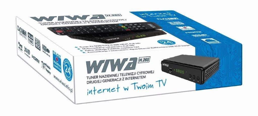 TV-digiboksi Wiwa H.265 2790Z (DVB-T) hinta ja tiedot | TV-virittimet | hobbyhall.fi