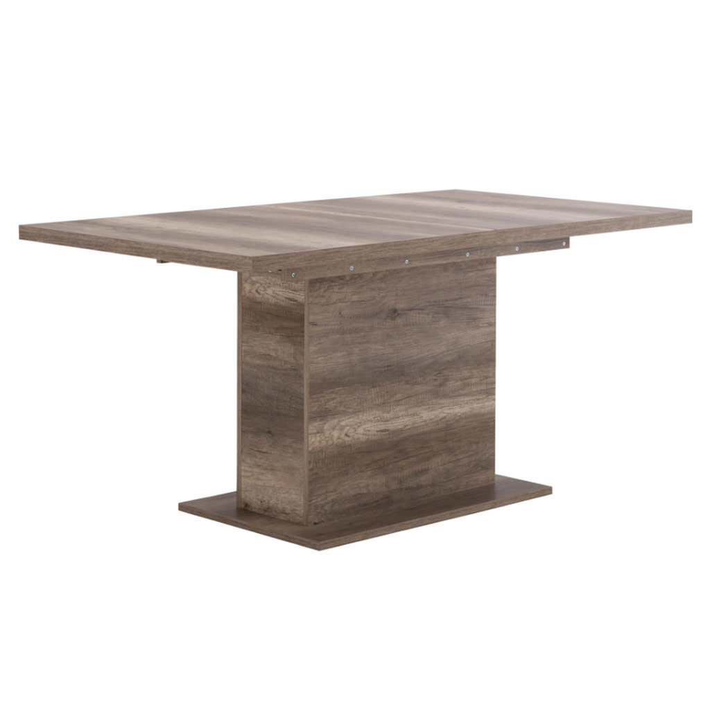 Jatkettava pöytä EST42, ruskea hinta ja tiedot | Ruokapöydät | hobbyhall.fi