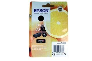 Epson 33XL Ink Cartridge, Black hinta ja tiedot | Mustekasetit | hobbyhall.fi