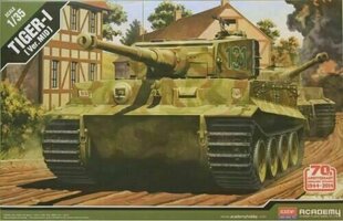 Liimattava malli Academy 13287 TIGER-I MID VER. Anniv. 70 Normandy Invasion 1944 1/35 hinta ja tiedot | Academy Hobby Lapset | hobbyhall.fi