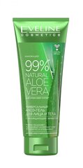 Kosteuttava kasvo- ja vartalogeeli Eveline Cosmetics 99% Natural Aloe Vera, 250 ml hinta ja tiedot | Vartalovoiteet ja -emulsiot | hobbyhall.fi