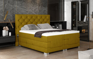 Sähkökäyttöinen sänky NORE Clover 11, 140x200, keltainen hinta ja tiedot | Sängyt | hobbyhall.fi
