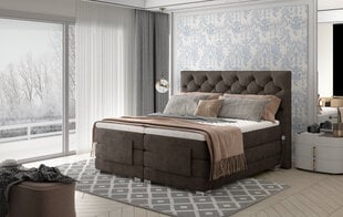 Sähkökäyttöinen sänky NORE Clover 02, 160x200, ruskea hinta ja tiedot | Sängyt | hobbyhall.fi