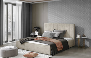 Sänky NORE Audrey 01, 160x200 cm, beige väri hinta ja tiedot | Sängyt | hobbyhall.fi