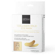 Kosteuttava silmänaamio Gabriella Salvete Collagen Gold 5 paria hinta ja tiedot | Kasvonaamiot ja silmänalusaamiot | hobbyhall.fi