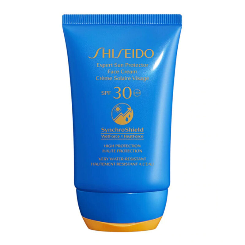 Vedenpitävä suojaava kasvovoide SPF 30 Shiseido Expert Sun Protector 50 ml hinta ja tiedot | Aurinkovoiteet | hobbyhall.fi