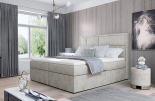 Sänky NORE Meron 02, 140x200 cm, beige hinta ja tiedot | Sängyt | hobbyhall.fi