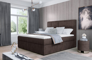 Sänky NORE Meron 03, 140x200 cm, ruskea hinta ja tiedot | Sängyt | hobbyhall.fi
