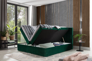 Sänky NORE Meron 09, 140x200 cm, vihreä hinta ja tiedot | Sängyt | hobbyhall.fi