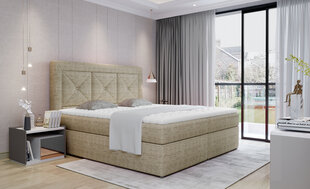 Sänky NORE Idris 02, 160x200 cm, beige väri hinta ja tiedot | Sängyt | hobbyhall.fi