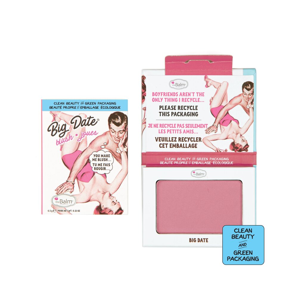 Poskipuna Big Date theBalm hinta ja tiedot | Aurinkopuuterit ja poskipunat | hobbyhall.fi