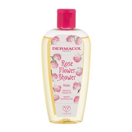 Dermacol Intoxicating Růže Flower Shower (Delicious Shower Oil) suihkuöljy 200 ml hinta ja tiedot | Suihkusaippuat ja suihkugeelit | hobbyhall.fi