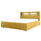 Selsey Foenum sänky, 140x200 cm, keltainen hinta ja tiedot | Sängyt | hobbyhall.fi