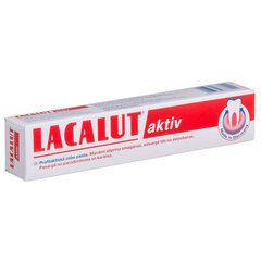 Hammastahna Lacalut Aktiv, 75 ml hinta ja tiedot | Lacalut Hajuvedet ja kosmetiikka | hobbyhall.fi