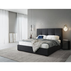 Sänky Micadoni Home Pyla, 180x200cm, tummanharmaa hinta ja tiedot | Sängyt | hobbyhall.fi