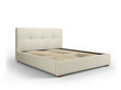 Sänky Micadoni Home Sage 45, 160x200cm, beige hinta ja tiedot | Sängyt | hobbyhall.fi