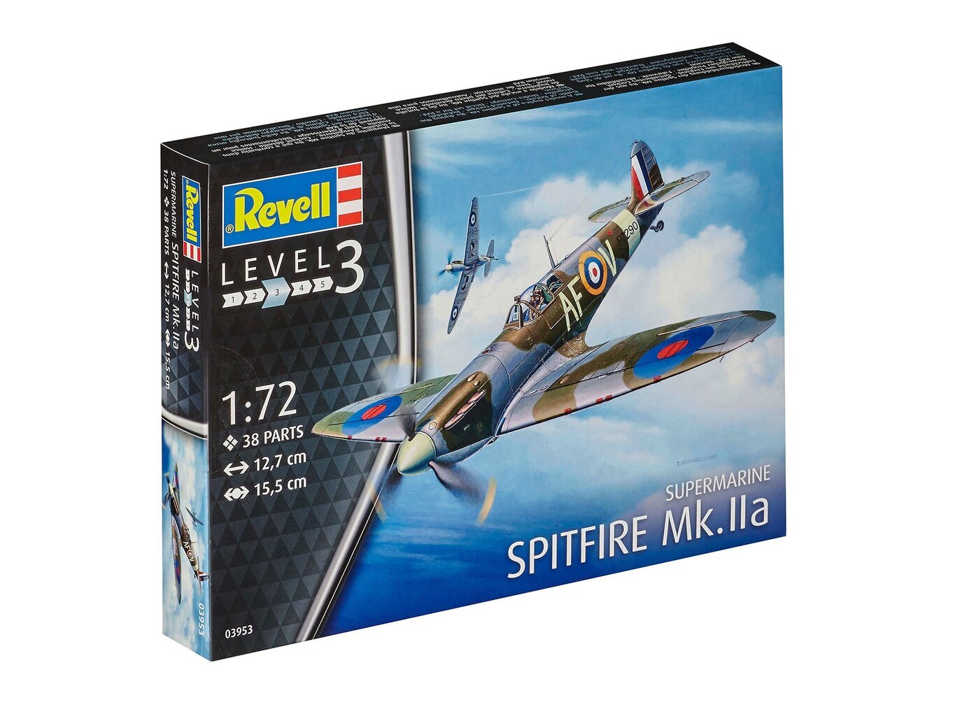 Revell Spitfire Mk.IIa 1:72 hinta ja tiedot | LEGOT ja rakennuslelut | hobbyhall.fi