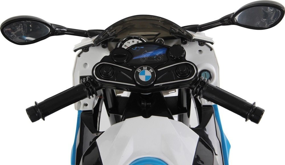 Lasten sähkömoottoripyörä BMW S1000RR, musta hinta ja tiedot | Lasten sähköautot | hobbyhall.fi