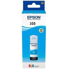 Epson 103 ECOTANK mustepullo, syaani hinta ja tiedot | Mustekasetit | hobbyhall.fi