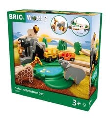 Railway Safari Adventure Set Brio - 33960 hinta ja tiedot | Poikien lelut | hobbyhall.fi