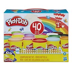 Play-Doh-muovailuvaha, 40 kpl, eri värejä, 3,4 kg. hinta ja tiedot | Taide- ja askartelutarvikkeet | hobbyhall.fi