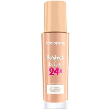 Miss Sporty Perfect To Last 24h meikkivoide 201 Classic Beige, 30ml