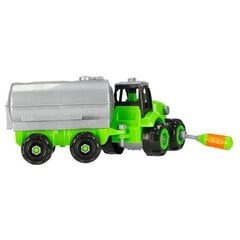 Tractor Mega Creative, vihreän värinen hinta ja tiedot | Poikien lelut | hobbyhall.fi