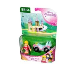 Prinsessa Ruusunen ja junavaunu Brio Disney Princess 33314 hinta ja tiedot | Tyttöjen lelut | hobbyhall.fi