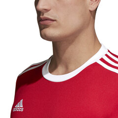 Adidas T-paita Squad 17 Jsy SS Red hinta ja tiedot | Miesten T-paidat | hobbyhall.fi