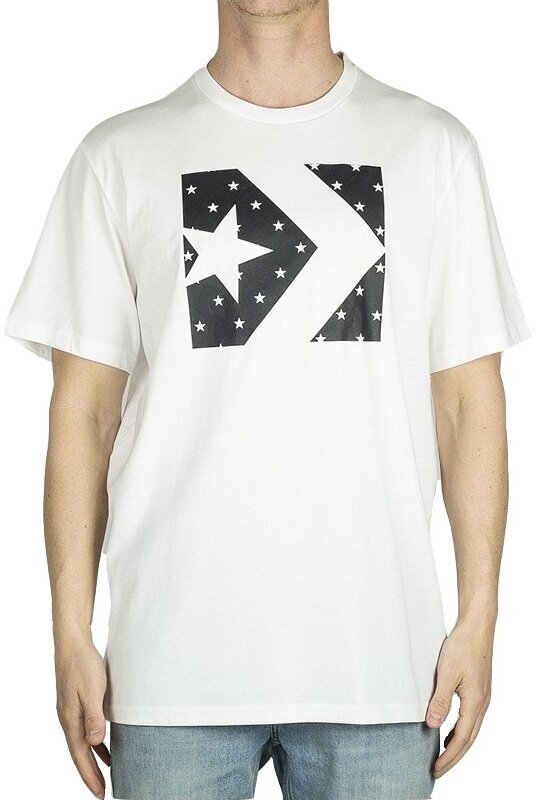 Converse T-paita Star Fill Chevron Tee White hinta ja tiedot | Miesten T-paidat | hobbyhall.fi