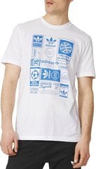 Adidas Originals T-paita VINTAGE TRFL T hinta ja tiedot | Miesten T-paidat | hobbyhall.fi