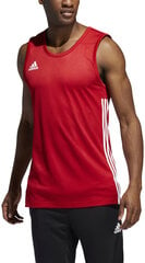 Adidas Koripallo T-paita 3G Spee Rev Jrs Red White hinta ja tiedot | Miesten T-paidat | hobbyhall.fi