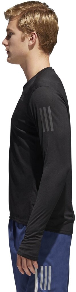 Adidas T-paita Response Long Sleeve Black hinta ja tiedot | Miesten T-paidat | hobbyhall.fi