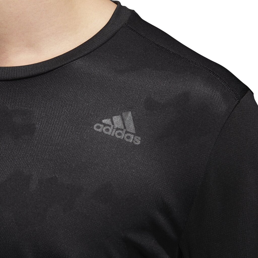 Adidas T-paita Response Long Sleeve Black hinta ja tiedot | Miesten T-paidat | hobbyhall.fi