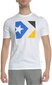 Converse T-paita Star Chevron Tri Color Tee White hinta ja tiedot | Miesten T-paidat | hobbyhall.fi