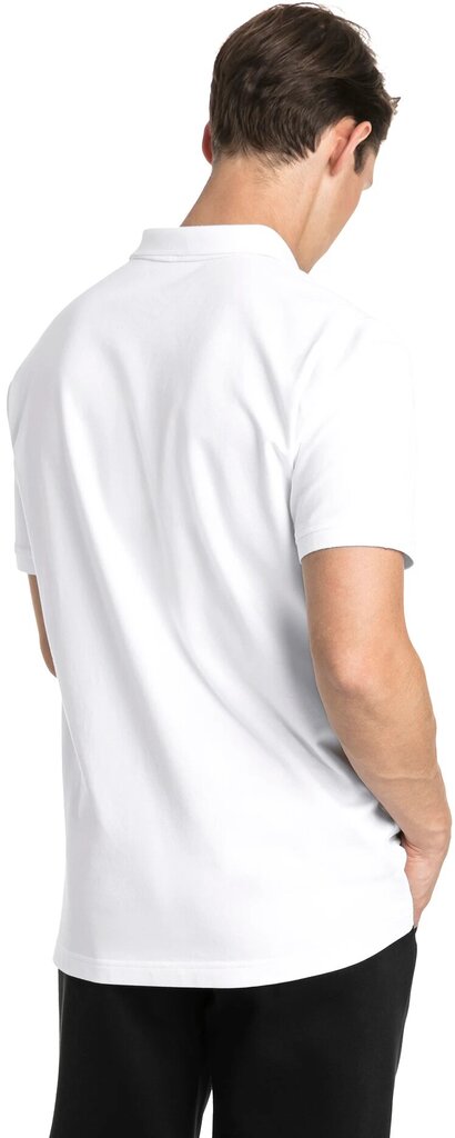 Puma T-paita Ess Pique Polo Cotton White hinta ja tiedot | Miesten T-paidat | hobbyhall.fi