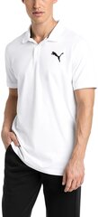 Puma T-paita Ess Pique Polo Cotton White hinta ja tiedot | Miesten T-paidat | hobbyhall.fi