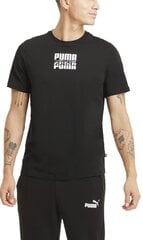 Puma T-paita Core International Tee1 Black hinta ja tiedot | Miesten T-paidat | hobbyhall.fi