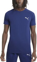 Puma T-paita Evostripe Tee Ele Blue hinta ja tiedot | Miesten T-paidat | hobbyhall.fi