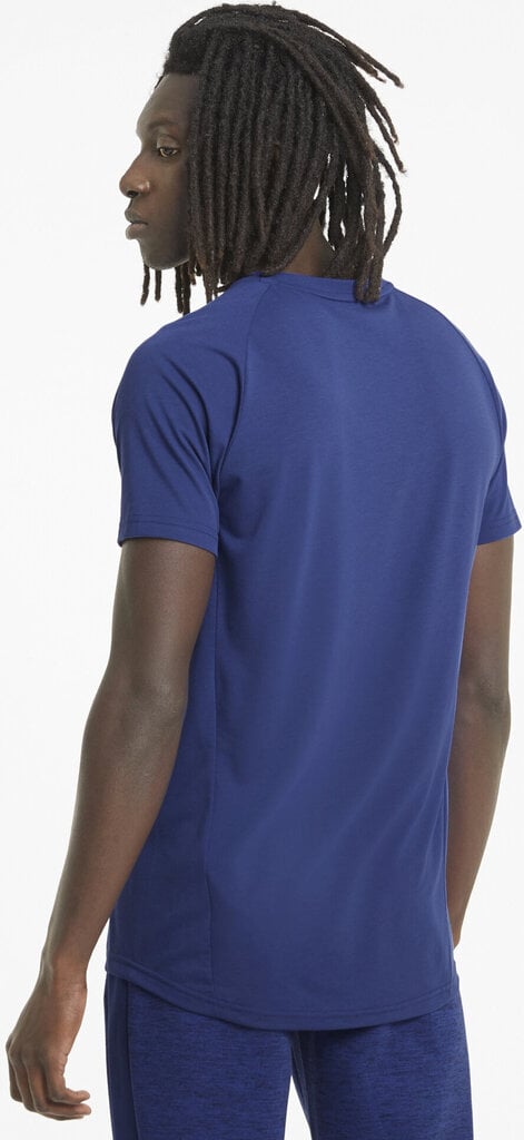 Puma T-paita Evostripe Tee Ele Blue hinta ja tiedot | Miesten T-paidat | hobbyhall.fi