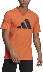 Adidas T-paita M Fi Tee Bos A Orange hinta ja tiedot | Miesten T-paidat | hobbyhall.fi