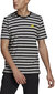 Adidas T-paita M Stripy Sj T Grey Black hinta ja tiedot | Miesten T-paidat | hobbyhall.fi