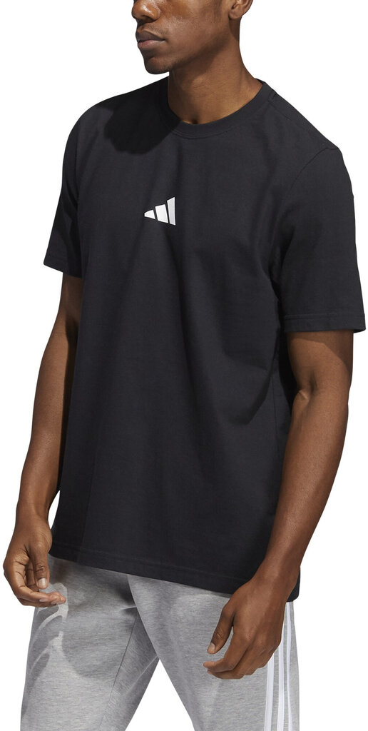 Adidas T-paita Repeat Tee 2 Black hinta ja tiedot | Miesten T-paidat | hobbyhall.fi