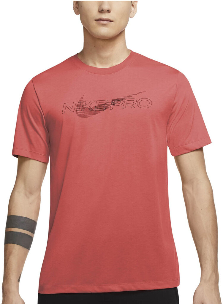 Nike T-paita Df Tee Db Nk Pro Coral hinta ja tiedot | Miesten T-paidat | hobbyhall.fi
