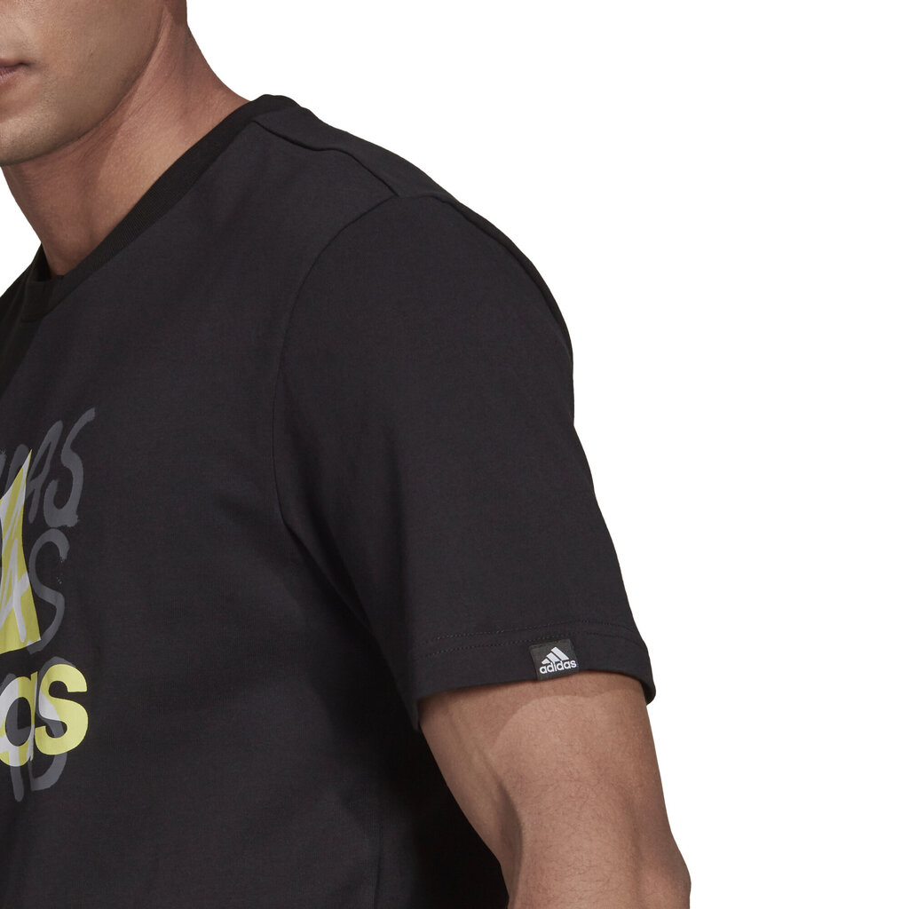 Adidas T-paita M Ovrspry T Black hinta ja tiedot | Miesten T-paidat | hobbyhall.fi