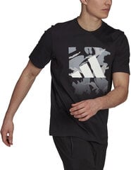 Adidas T-paita Camo Bos Tee Black hinta ja tiedot | Miesten T-paidat | hobbyhall.fi