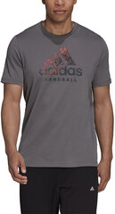 Adidas T-paita Men Hb Tee Grey hinta ja tiedot | Miesten T-paidat | hobbyhall.fi