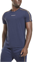 Reebok T-paita Te Piping Tee Blue hinta ja tiedot | Miesten T-paidat | hobbyhall.fi