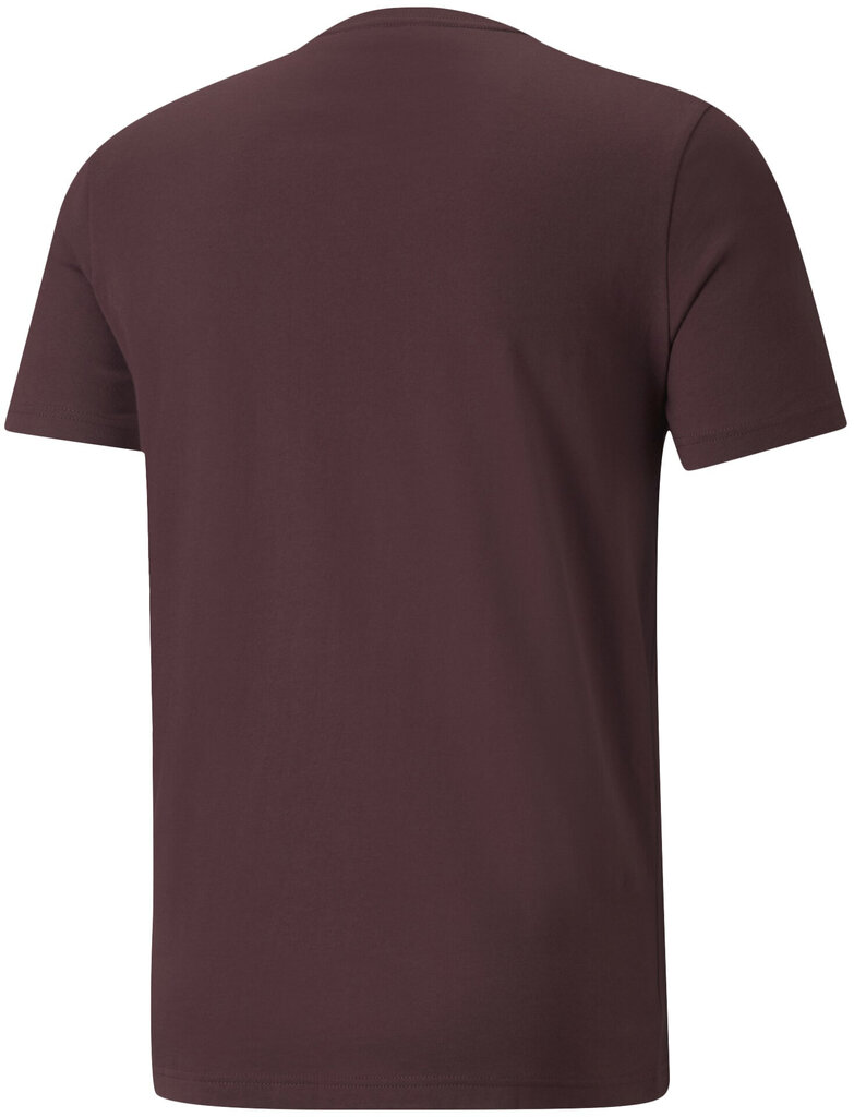 Puma T-paita Ess Logo Tee Bordeaux hinta ja tiedot | Miesten T-paidat | hobbyhall.fi